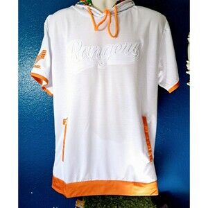 Texas Rangers Jake Burger Whataburger Jersey Hoodie T-Shirt L Promo